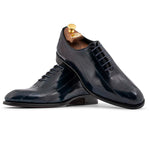 Harris Firenze 1913 Stringed Leather Eel Oxford Blue