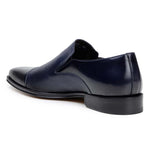 Belvedere Studio Andreo Deerskin & Nappa Loafers Navy