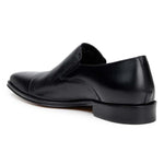Belvedere Studio Andreo Deerskin & Nappa Loafers Black