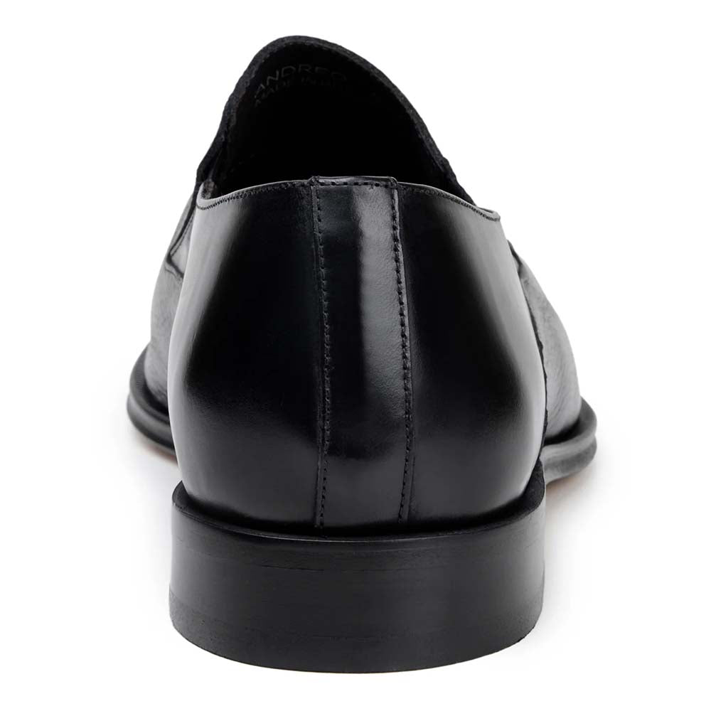 Belvedere Studio Andreo Deerskin & Nappa Loafers Black