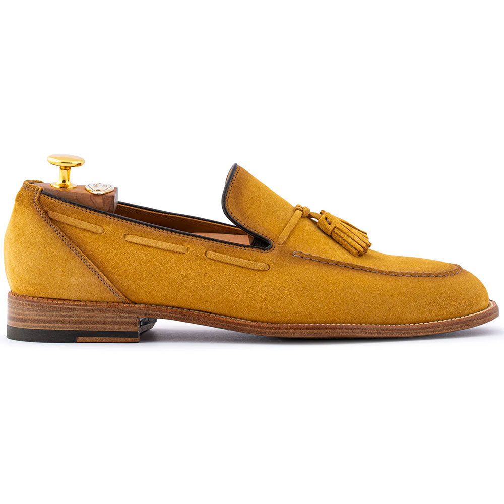 Harris Firenze 1913 Suede Tassel Moccasin Mango
