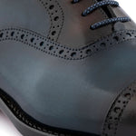 Harris Firenze 1913 Hand-Shaded Brogue Leather Oxford Blue