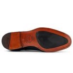 Harris Firenze 1913 Hand-Shaded Brogue Leather Oxford Petroleum