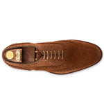 Harris Firenze 1913 Suede Lace-Up Oxford Brown