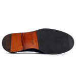 Harris Firenze 1913 Hand-Painted Leather Moccasin Blue