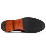 Harris Firenze 1913 Hand-Painted Leather Moccasin Brown