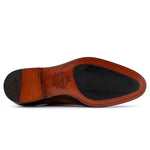 Harris Firenze 1913 French Painted Leather Oxford Brown