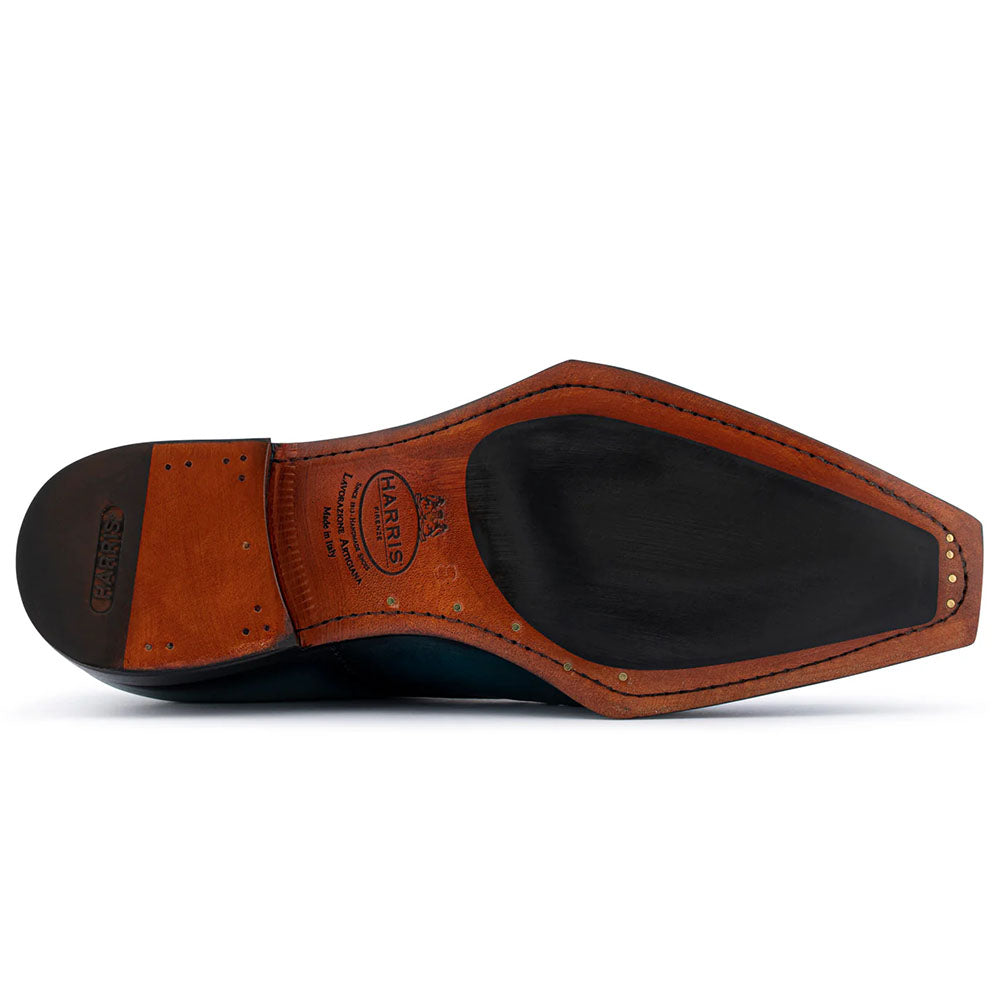 Harris Firenze 1913 Hand-Painted Norwegian Derby Turquoise