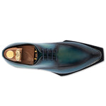 Harris Firenze 1913 Hand-Painted Norwegian Derby Turquoise
