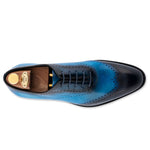Harris Firenze 1913 French Painted Leather Oxford Blue