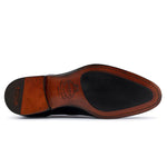 Harris Firenze 1913 Hand-Shaded Leather Oxford Blue