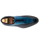 Harris Firenze 1913 Hand-Shaded Leather Oxford Blue