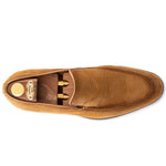 Harris Firenze 1913 Suede Penny Moccasin Corn