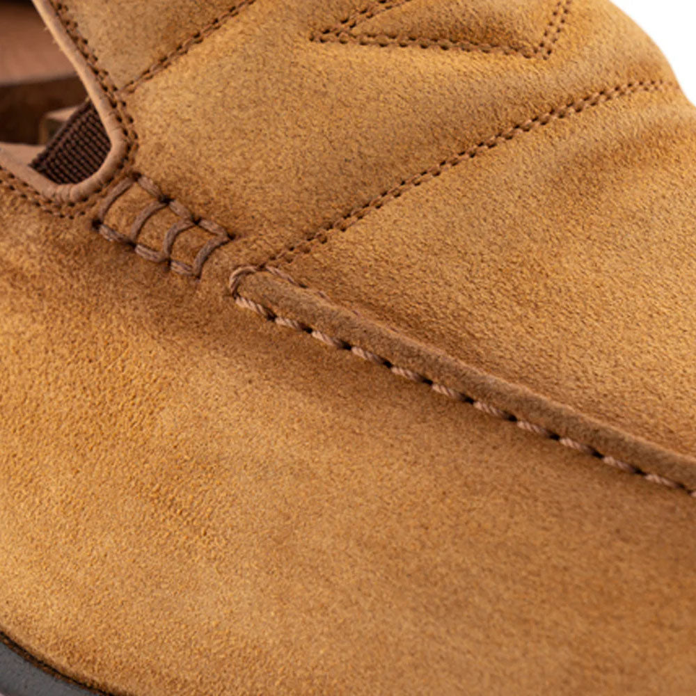 Harris Firenze 1913 Suede Penny Moccasin Corn