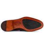 Harris Firenze 1913 Hand-Painted Leather Moccasin Brown