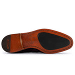 Harris Firenze 1913 Suede Penny Moccasin Burgundy