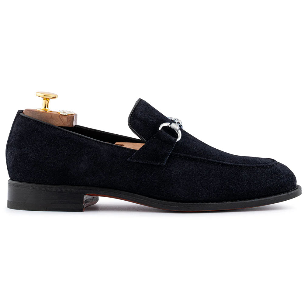 Harris Firenze 1913 Suede Moccasin Blue