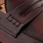 Harris Firenze 1913 Hand-Painted Leather Moccasin Brown