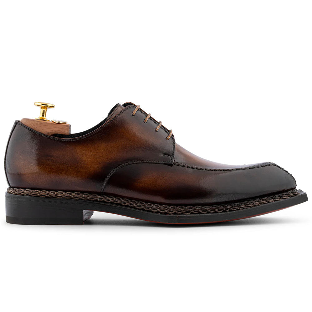 Harris Firenze 1913 Hand-Painted Norwegian Derby Brown