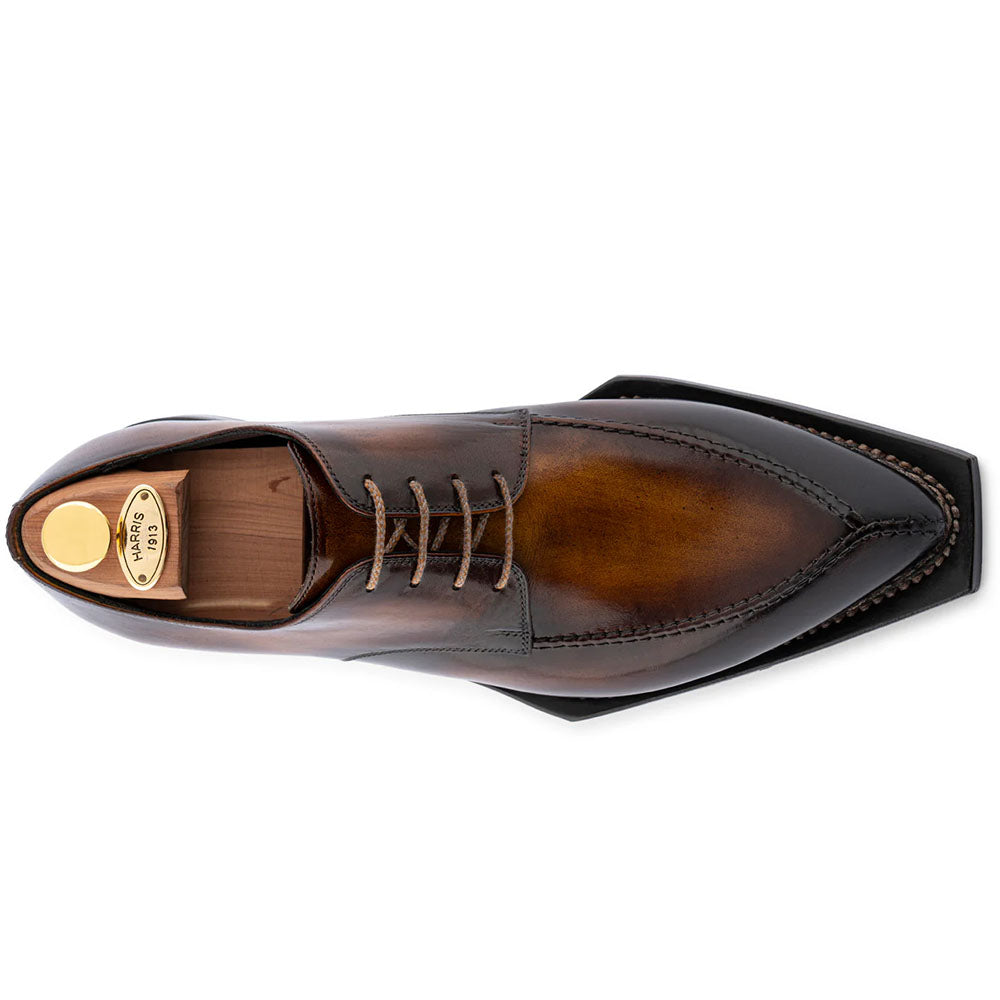 Harris Firenze 1913 Hand-Painted Norwegian Derby Brown