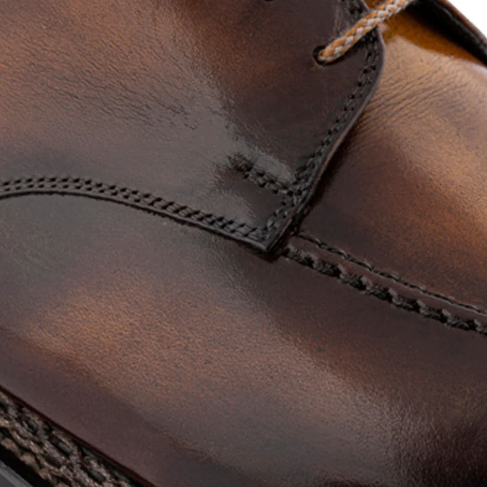 Harris Firenze 1913 Hand-Painted Norwegian Derby Brown