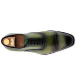 Harris Firenze 1913 Hand-Shaded Cap Toe Leather Oxford Green