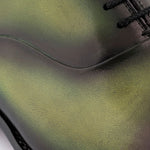 Harris Firenze 1913 Hand-Shaded Cap Toe Leather Oxford Green