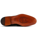 Harris Firenze 1913 Hand-Painted Leather Moccasin Green