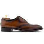 Harris Firenze 1913 Hand-Shaded Stitched Leather Oxford Brown