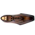 Harris Firenze 1913 Hand-Shaded Stitched Leather Oxford Brown