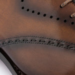 Harris Firenze 1913 Hand-Shaded Stitched Leather Oxford Brown