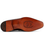 Harris Firenze 1913 Hand-Shaded Fine Detail Leather Loafers Brown