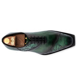 Harris Firenze 1913 Hand-Painted Signature Oxford Green