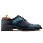 Harris Firenze 1913 Hand-Painted Signature Oxford Blue