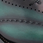Harris Firenze 1913 Hand-Shaded Stitched Leather Oxford Green