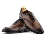 Harris Firenze 1913 Hand-Shaded Leather Oxford Brown