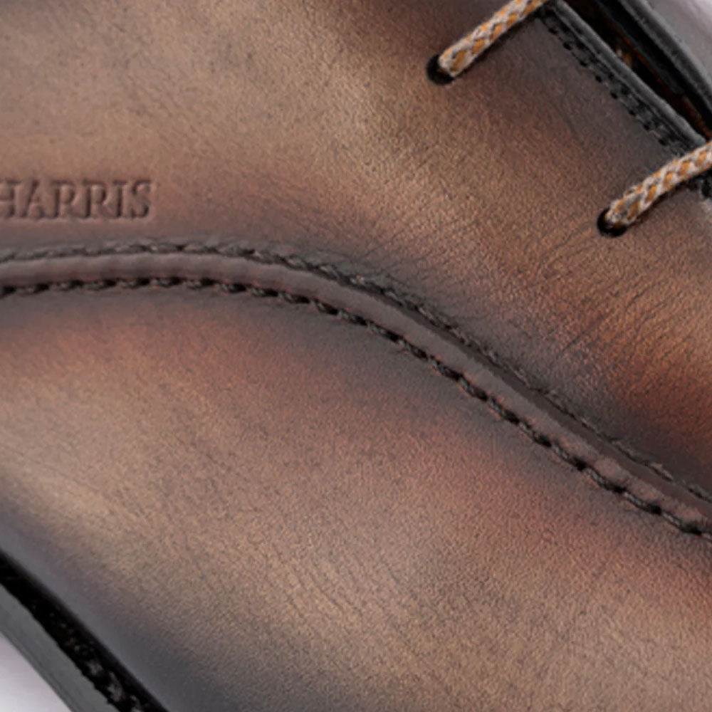 Harris Firenze 1913 Hand-Shaded Leather Oxford Brown