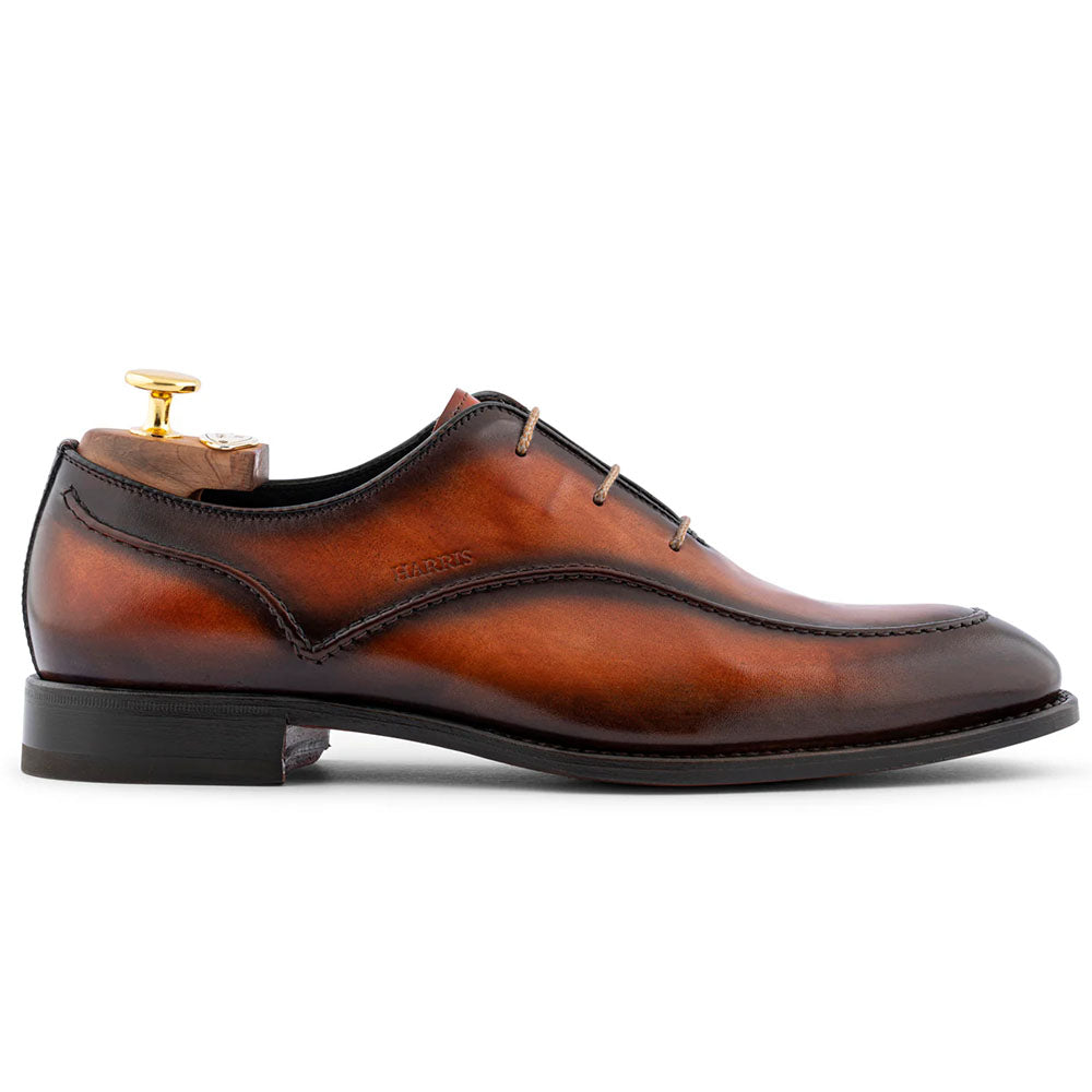 Harris Firenze 1913 Hand-Shaded Leather Oxford Orange