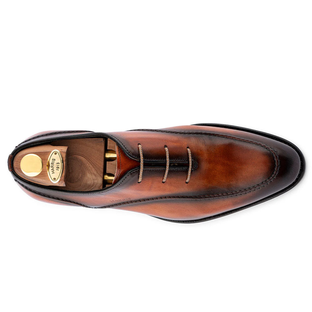 Harris Firenze 1913 Hand-Shaded Leather Oxford Orange