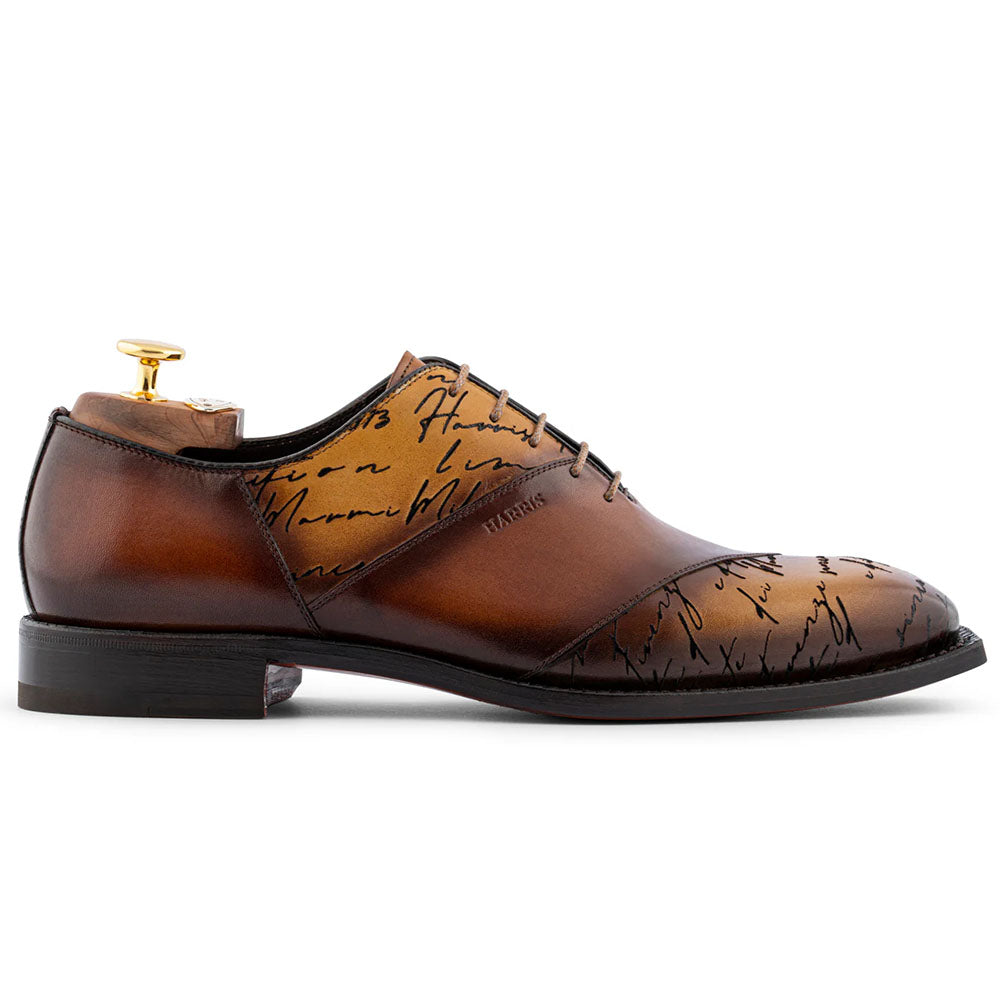 Harris Firenze 1913 Hand-Painted Signature Oxford Honey