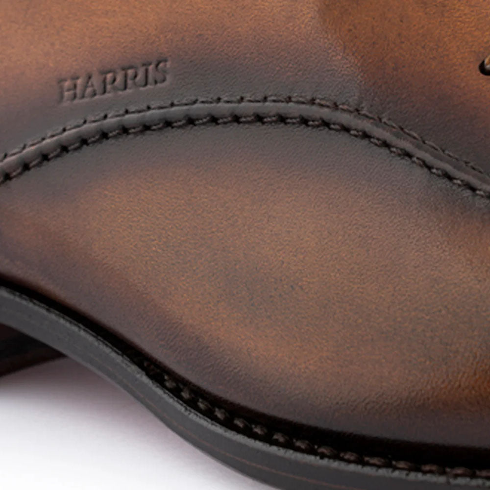 Harris Firenze 1913 Hand-Shaded Leather Oxford Brown