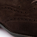 Harris Firenze 1913 Suede Lace-Up Oxford Tobacco