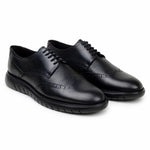 Belvedere Studio Enzo Hybrid Deerskin Derby Black