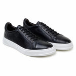 Belvedere Studio Matteo Deerskin Sneaker Black