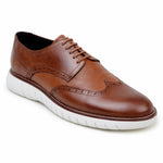 Belvedere Studio Enzo Hybrid Deerskin Derby Antique Tan