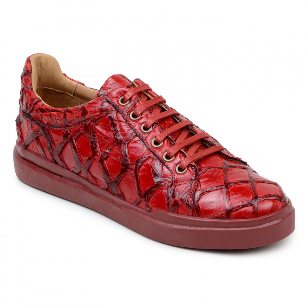 Belvedere Kingstone Genuine Piraruco Sneakers Red