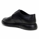 Belvedere Studio Enzo Hybrid Deerskin Derby Black