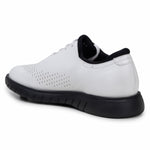 Belvedere Studio Maxim Patent Leather Formal Sneakers White