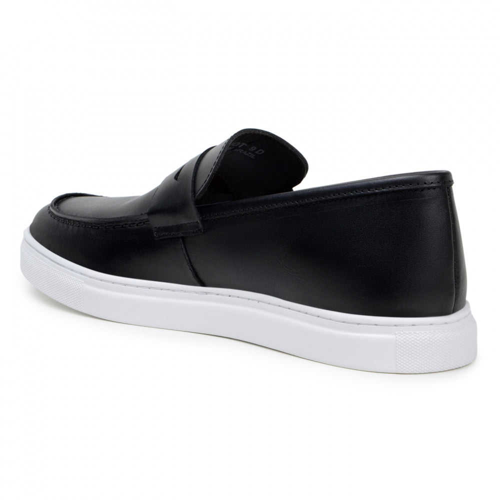 Belvedere Studio Elliot Penny Loafer Hybrid Sneaker Black