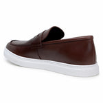 Belvedere Studio Elliot Penny Loafer Hybrid Sneaker Brown